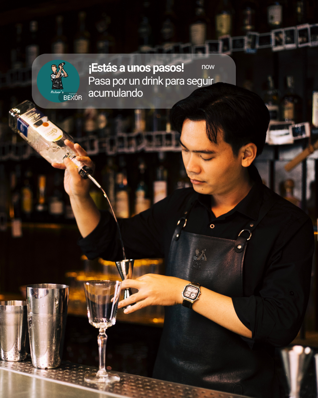 Tarjeta de lealtad digital Bexor en Apple Wallet y Google Pay - Ejemplo 5